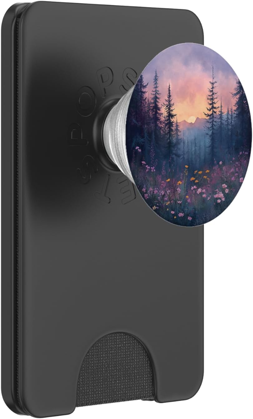 Boho Chic Floral Forest Nature Forest Cute Pastel PopSockets PopGrip for MagSafe