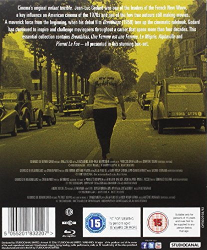 Godard: The Essential Collection (5 Blu-Ray)