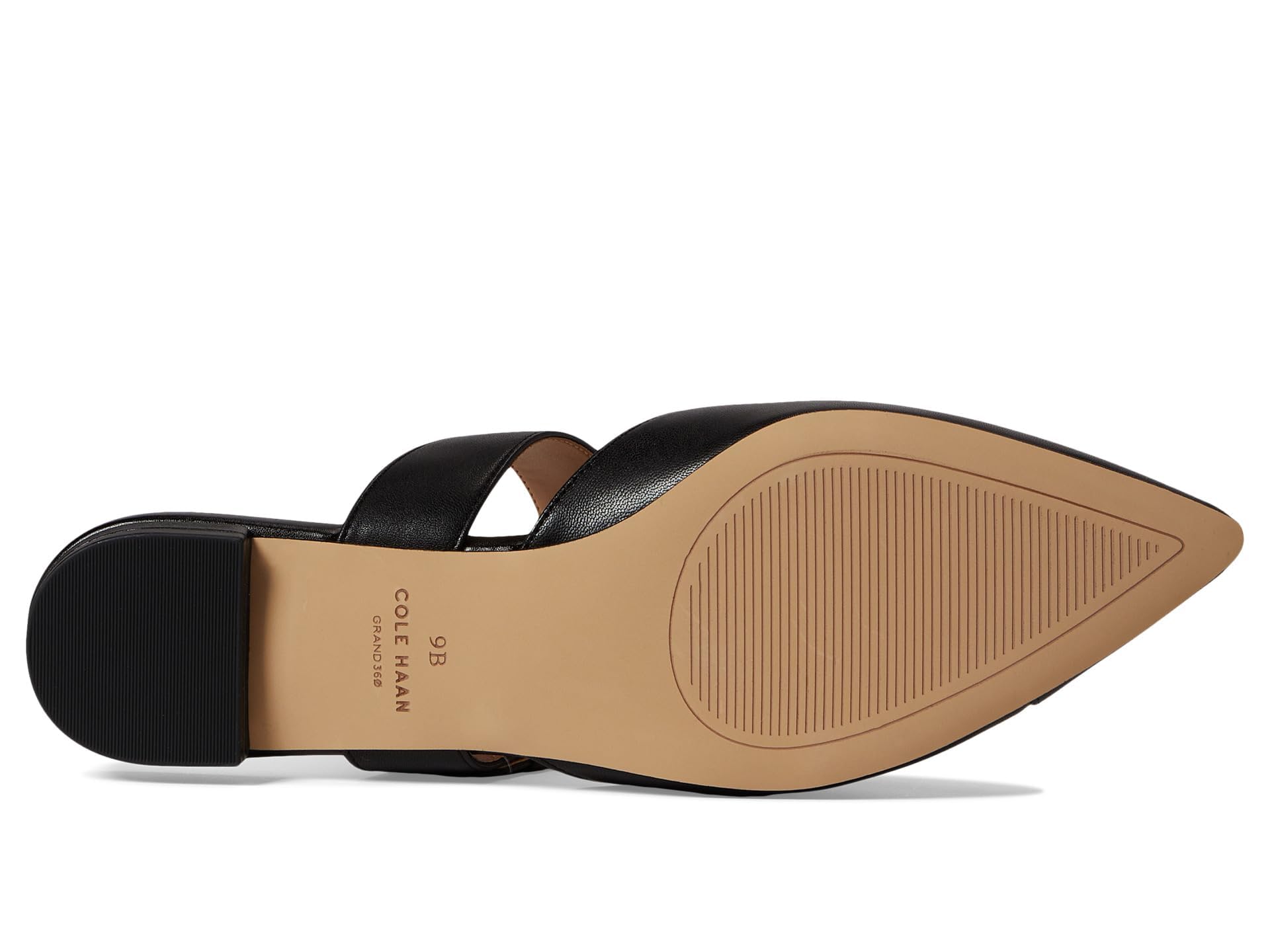 Cole Haan Vandam Buckle Mule Black Leather 8 B (M) | B2B Liquidation