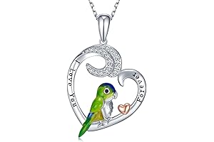 Exquisite Parrot Necklace: A Captivating Symbol of Affection