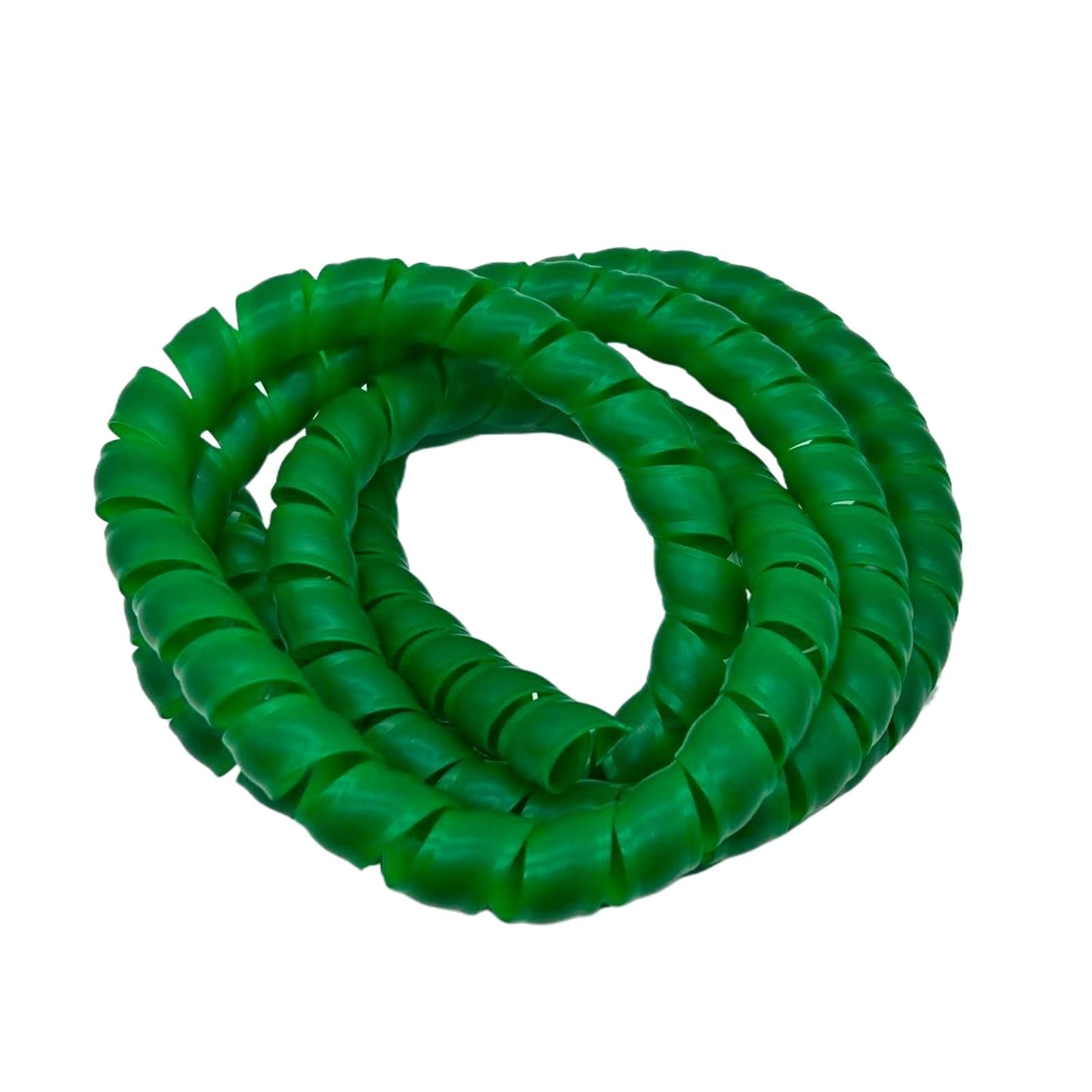 Manicotto per cavo a spirale, Tubo di protezione flessibile for organizzatore cavi con manicotto a spirale da 30 mm for tubi olio fabbrica anti-ingombro(Green,5 Meters)