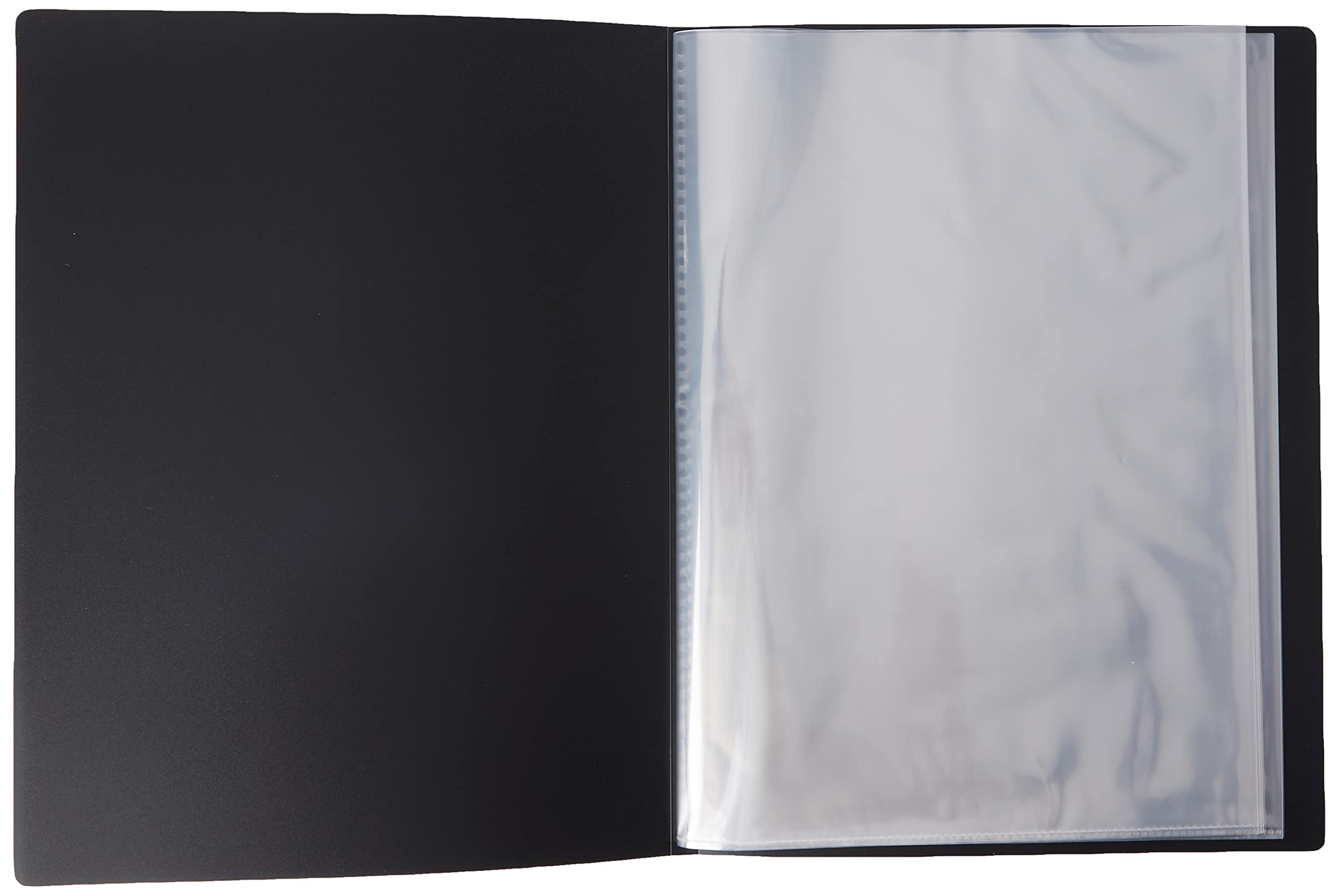 Tiger-Confezione di 10 tasche, formato A4, per presentazioni, colore: nero