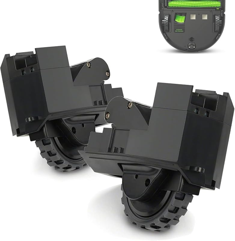 Left & Right Drive Wheel Module Replacement for IRobot Roomba S9 (9150) | For S9+ S9Plus (9550) Vacuum Cleaner Replacement Parts Accessories (Left & Right)