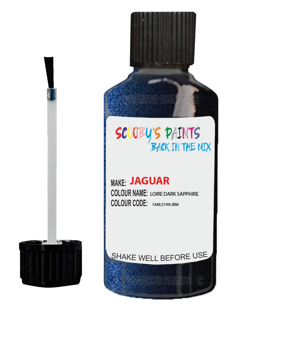 Gift Plaques Uk Dark Scobby Paints Car Scratch Repair Touch Up Paint 20Ml Compatible With Jaguar Loire Sapphire 2149