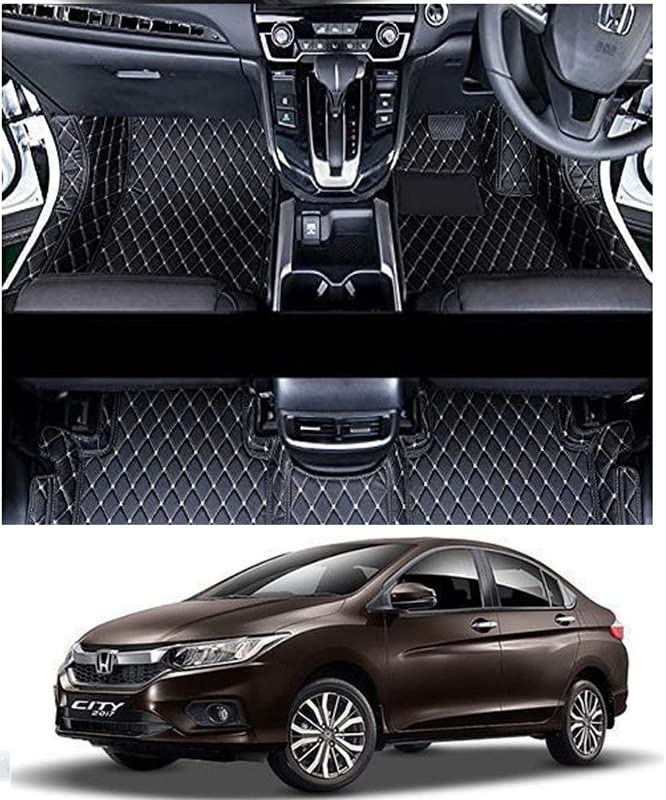 DRJ Techno Car 7D Foot Mat/7d Floor Mat Foot Mats 7D Luxury Leather