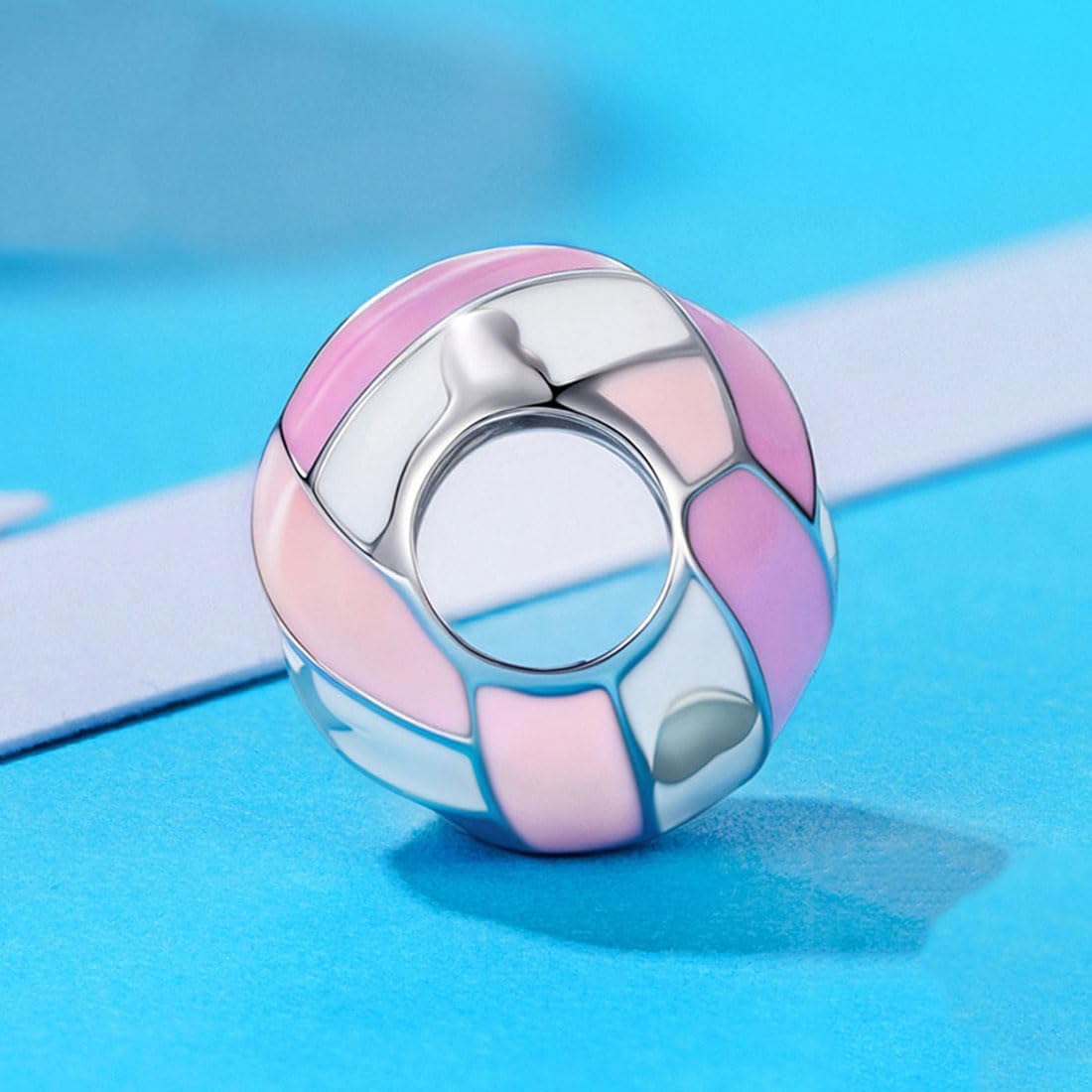 Basketball Charm 925 Sterling Silver Ball Charm Sport Volleyball Hockey Football Mom Family for Pandora Charm Bracelet Beads for making jewelry - Image 5