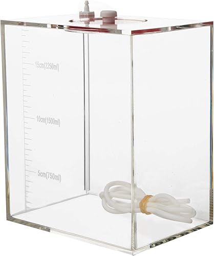 Miniatura 5 de Acryli Made - Cubo de almacenamiento de líquidos para bomba dosificadora (6.3 x 4.25 x 7.28 pulgadas 84.5 fl oz2.5 L)