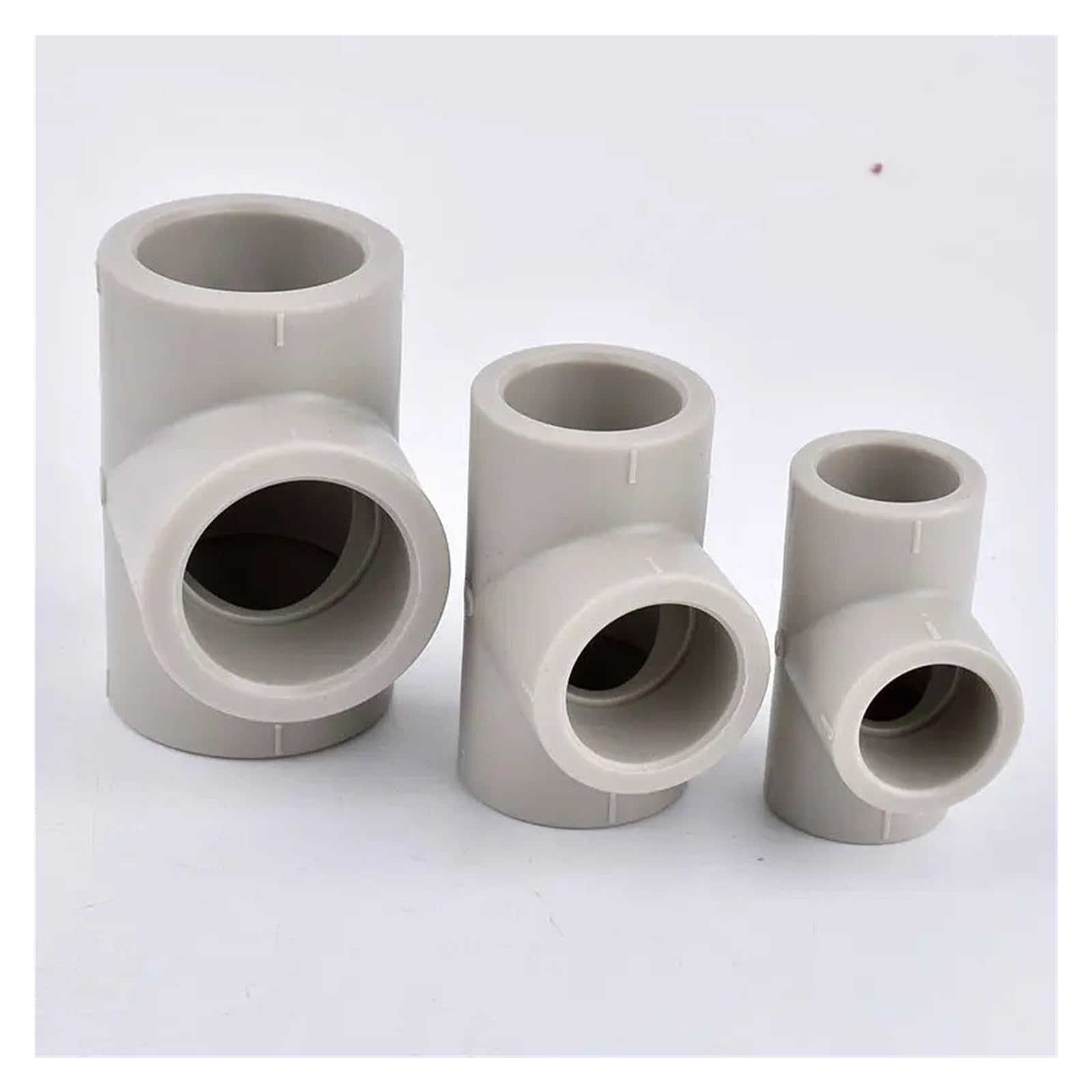 1 unidad ID 20~110mm codo de 45/90 grados/directo/T/tapa/abrazadera tubo/brida/Unión juntas tubería agua for riego jardín Adecuado para grifos(90 Degrees Elbow,ID 50mm)