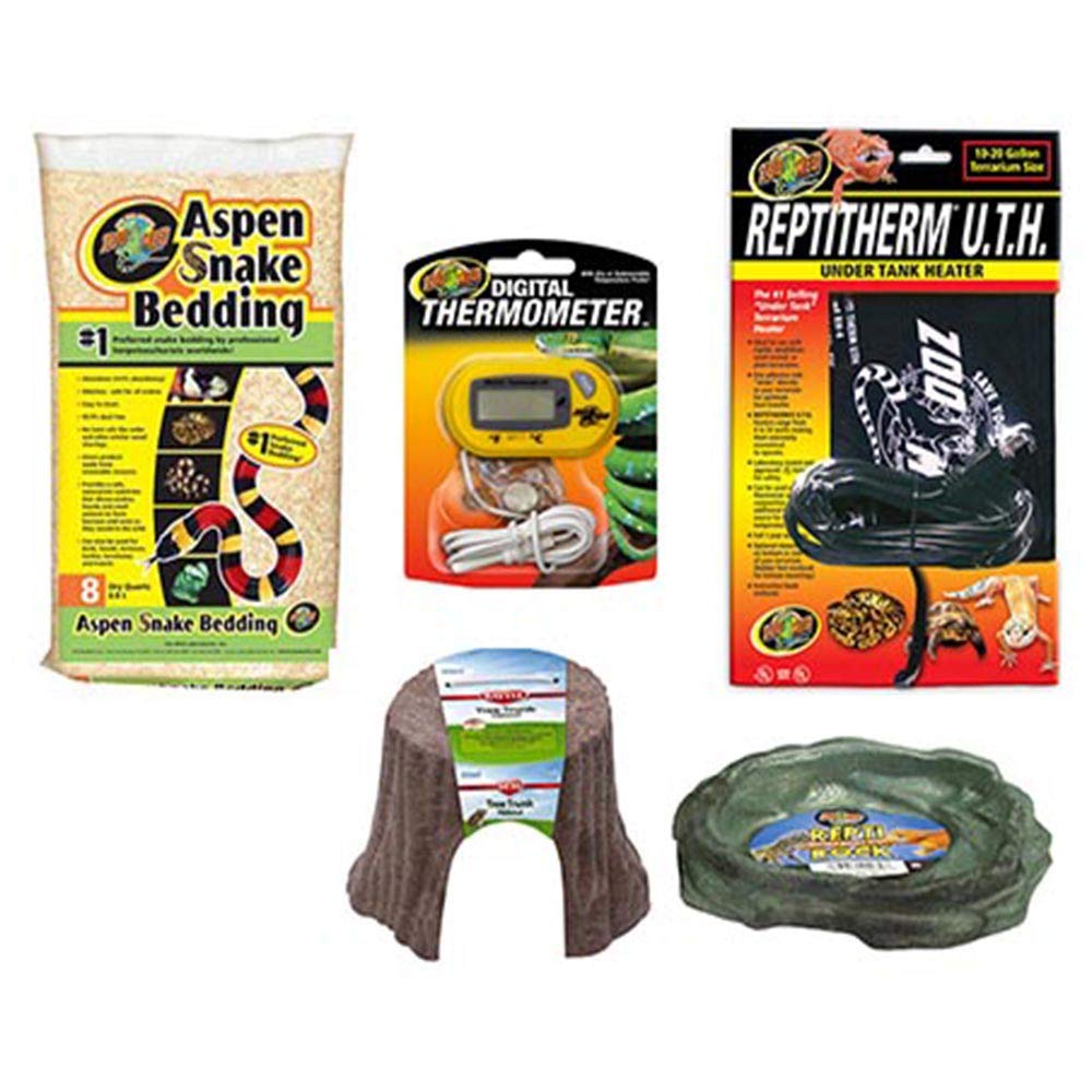 Buy xyzReptiles Snake Kit 10 Gallon Terrarium Starter Snake Habitat