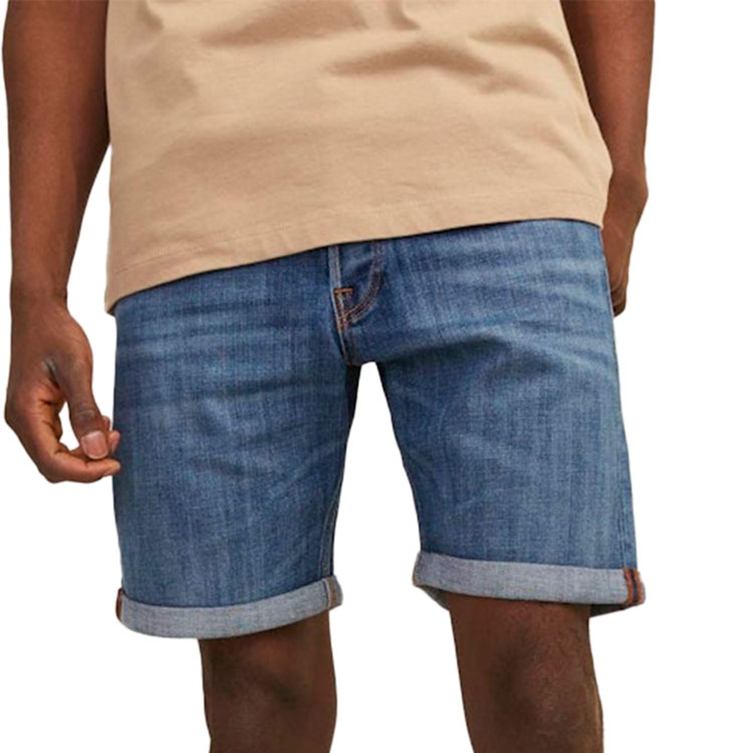 Jack & Jones Pantalones Vaqueros Cortos para Hombre