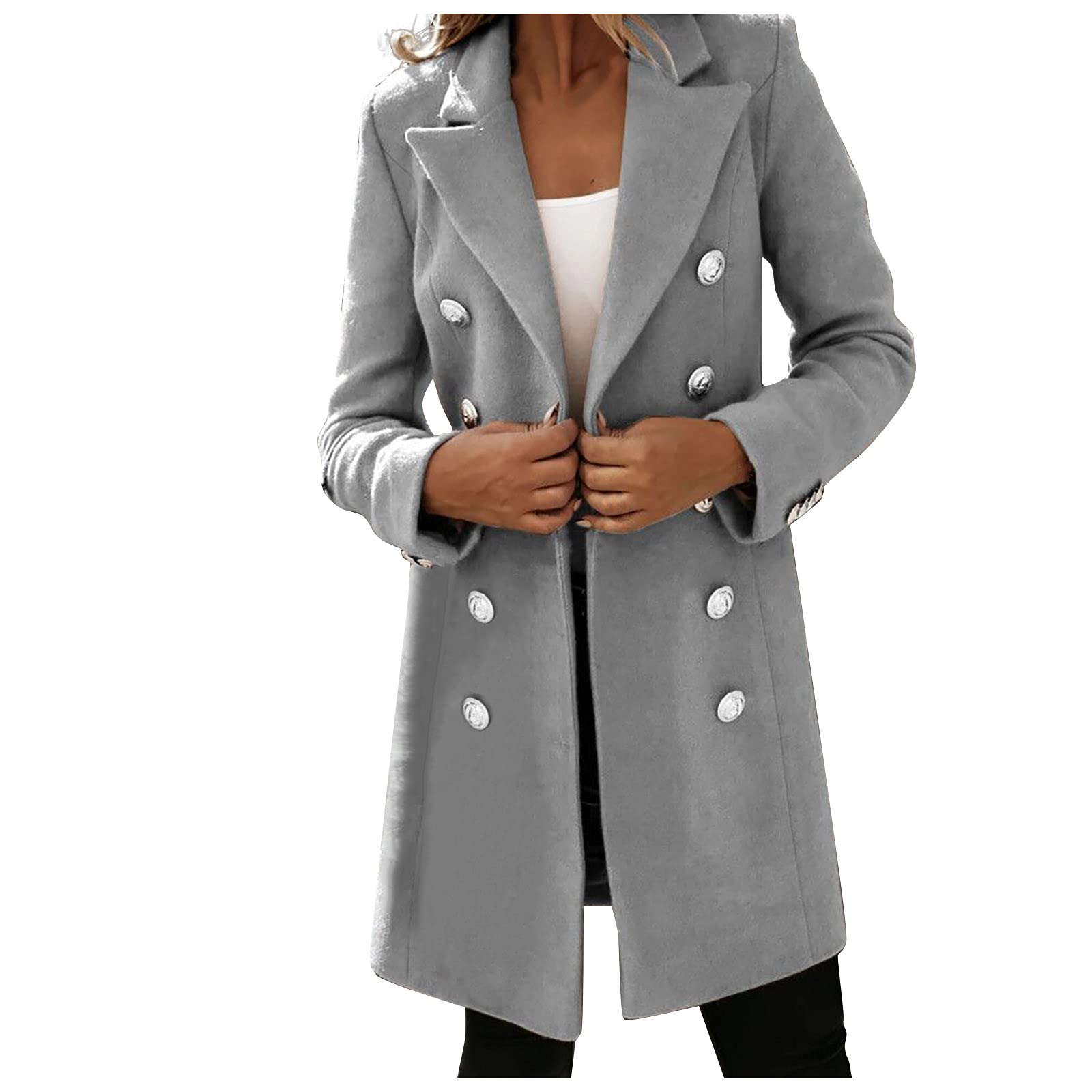 Women's Blazers & Suit Jackets Jacket Long Sleeve Suit Double Breasted Nizi Jacket Carla Rockmore