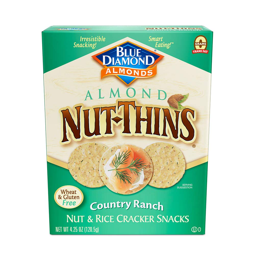 Blue Diamond Almonds Country Ranch / 4.25 Ounce (Pack of 1) / 1 Chips & Crisps