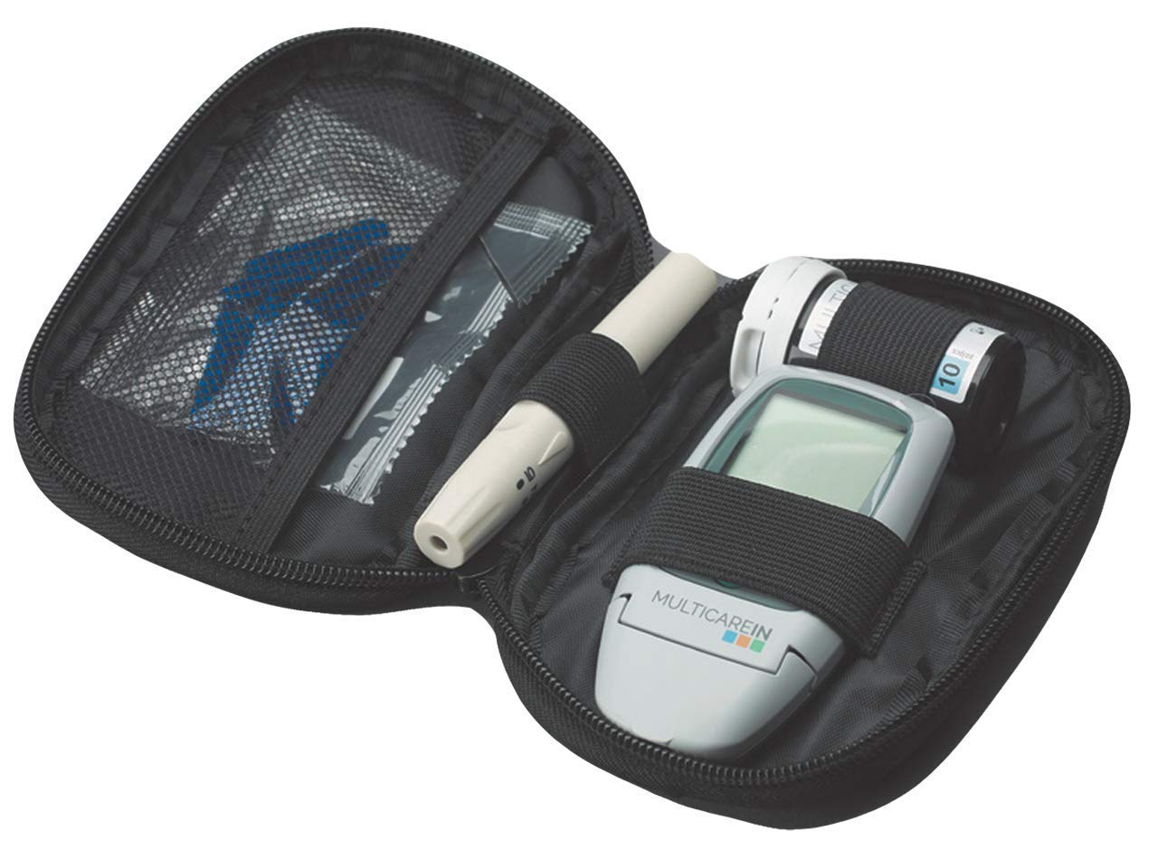 PRIMA Multicarein Kit Multiparametrico - Misuratore di Colesterolo, Glicemia, Trigliceridi