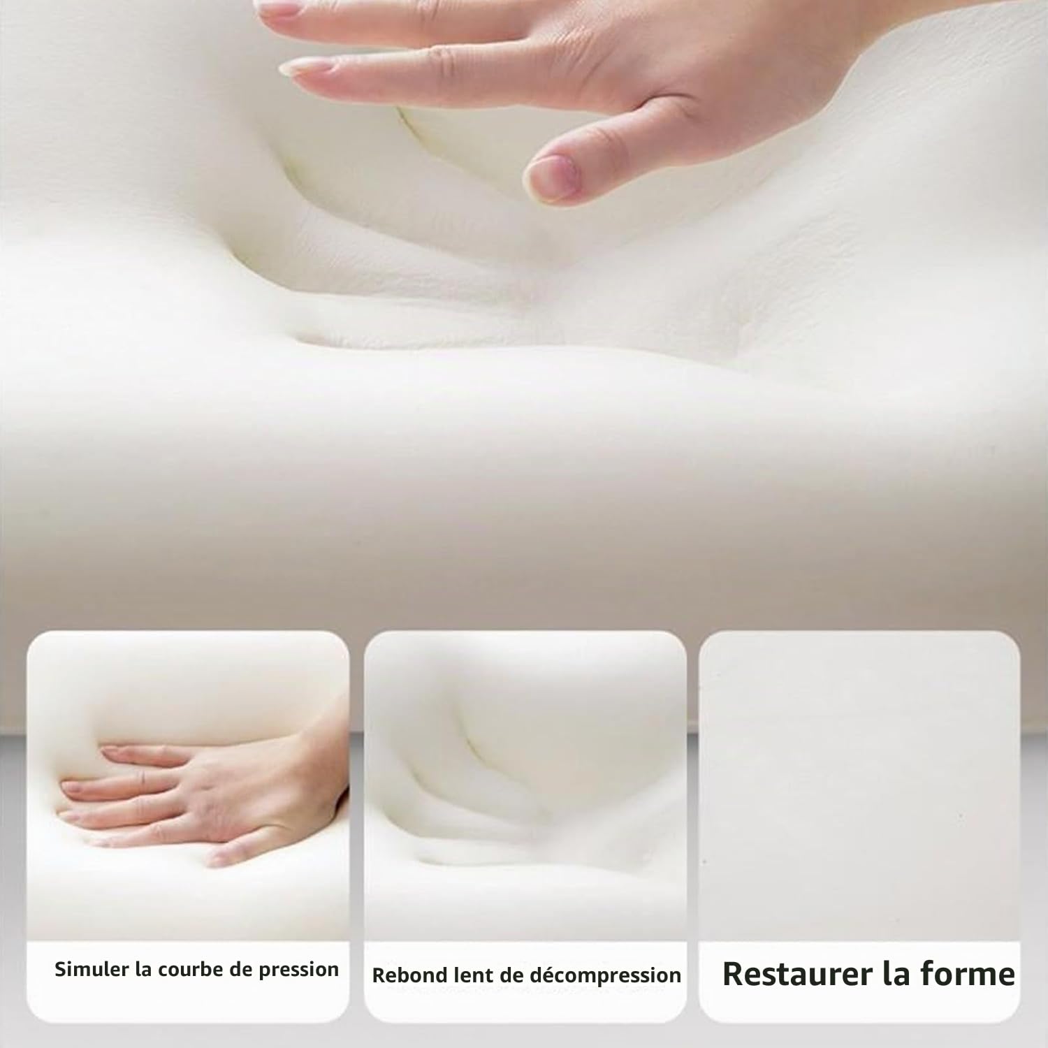 Coussin de siège pour couple pour femme enceinte design robuste, idéal pour s'asseoir et s'allonger, coussin de coin en mousse à mémoire de forme, récupère après l'impact, fournit un soutien pour