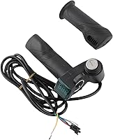 Vista 8 de VGEBY 1 par de empuñaduras eléctricas para bicicleta, pantalla LED impermeable, para manubrio de bicicleta eléctrica, coches, scooters, acelerador