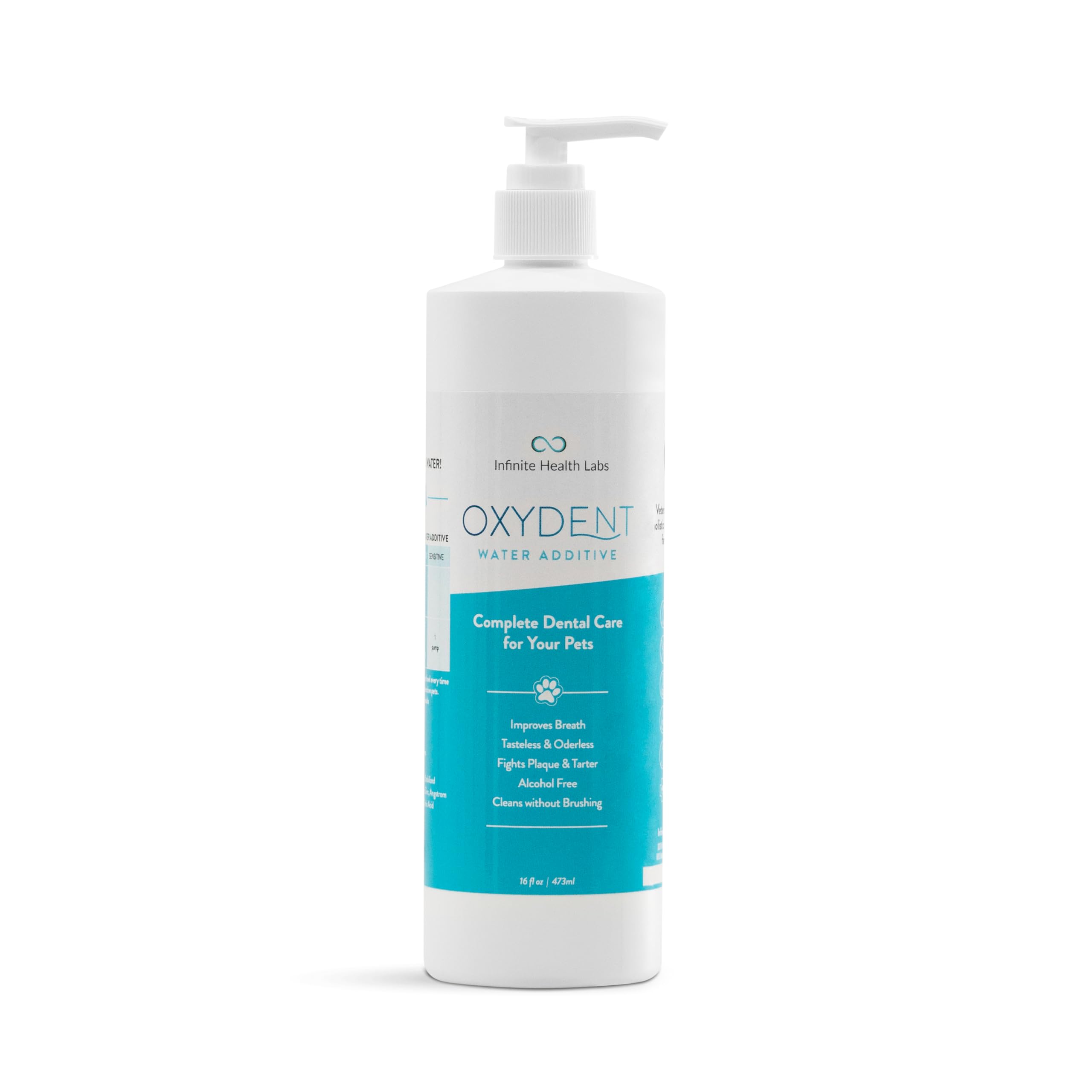 Infinite Health Labs - Oydent Water Additive - Complete Dental Care for Your Pets