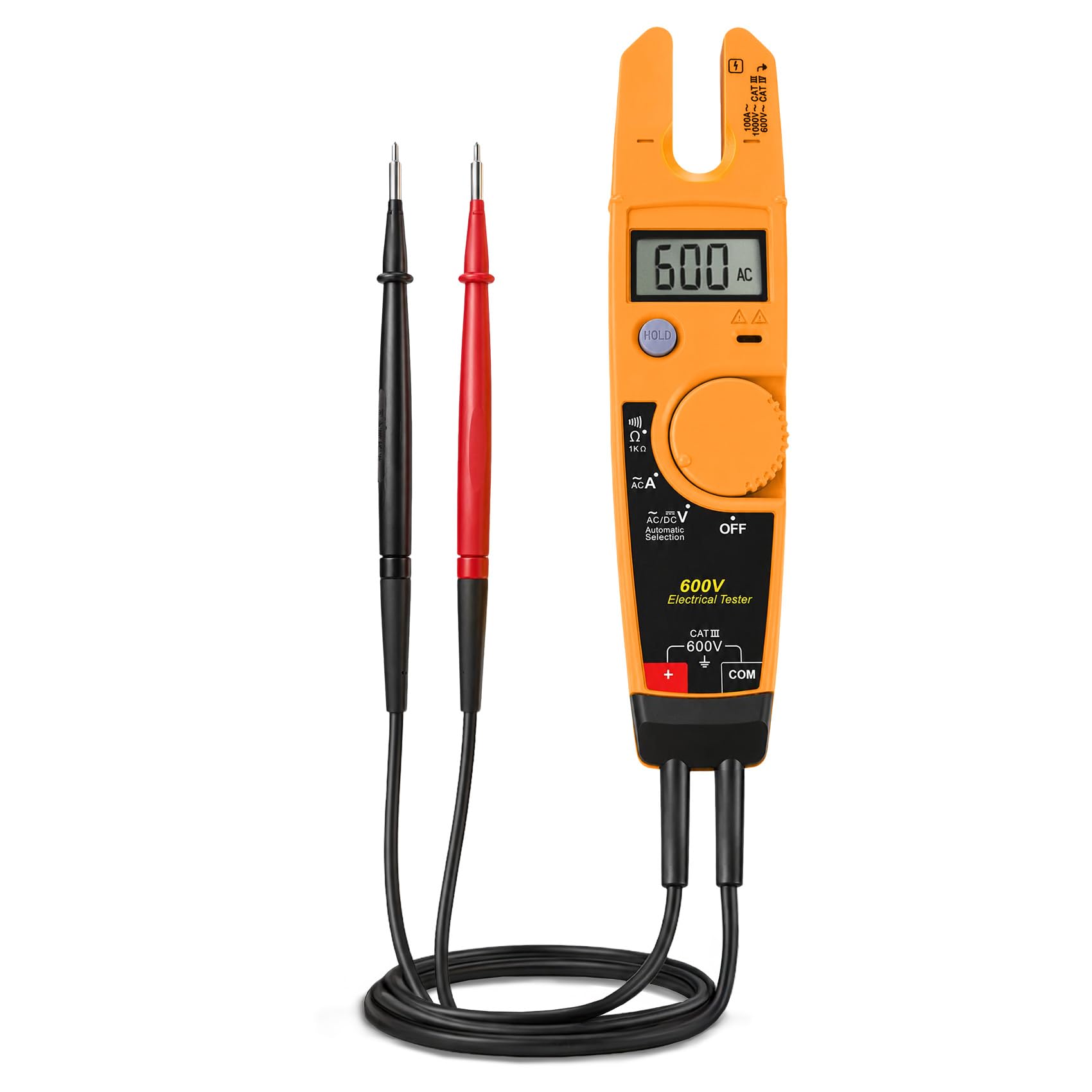 T5-600 Electrical Meter Compatible with Fluke Meter, 600V Electrical Tester