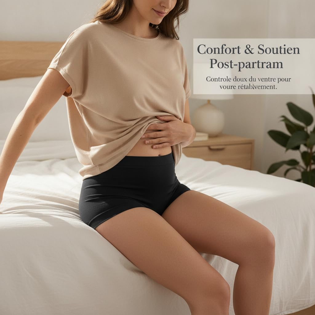 Mutandine Modellanti Post Parto Vita | Poliammide - sollevamento glutei - recupero postpartum - poliuretano - - controllo pancia - per la figura