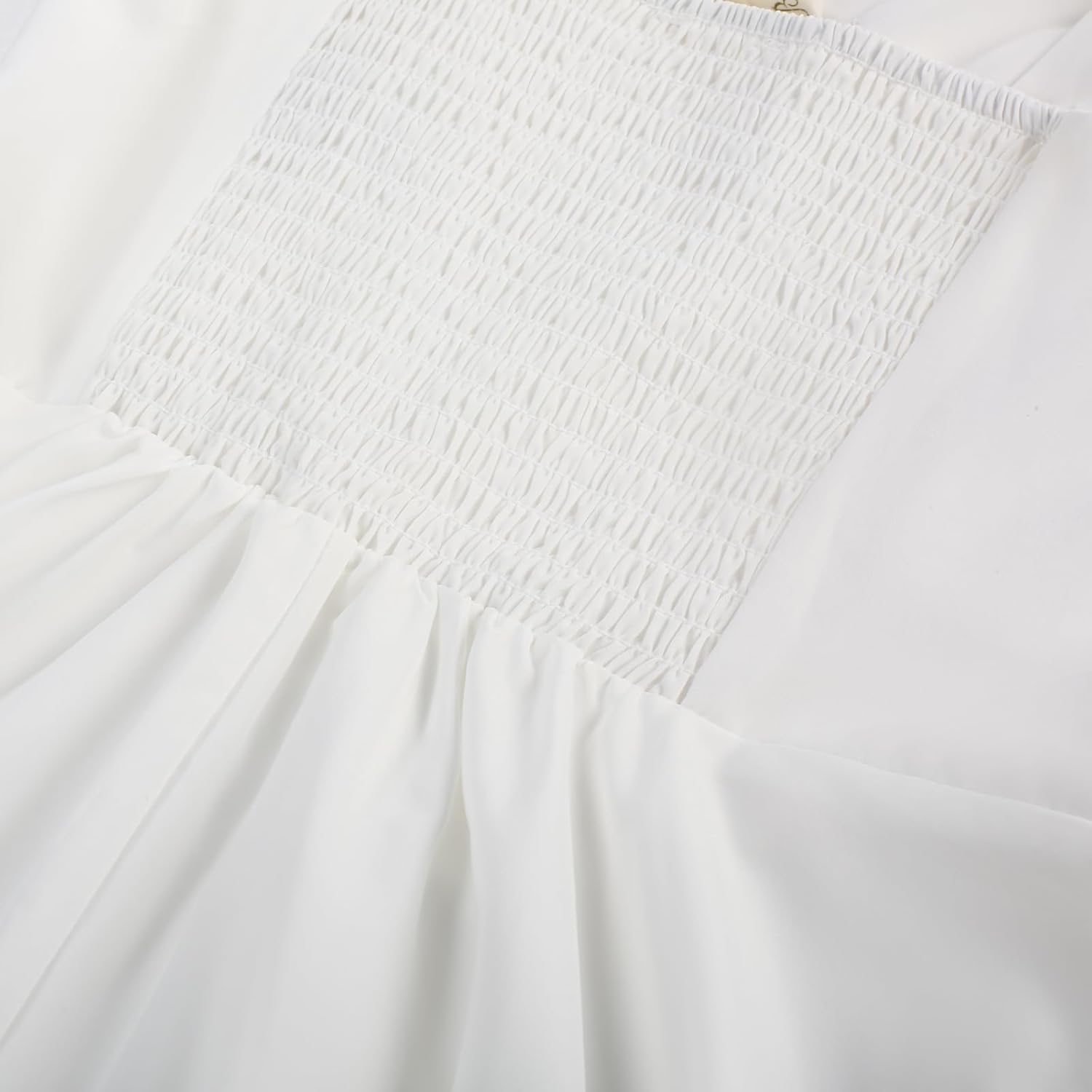 Belle Poque Square Neck Sundress for Women A Line Midi Dress Summer Cocktail Tea Party Dress with Pockets - Image 4