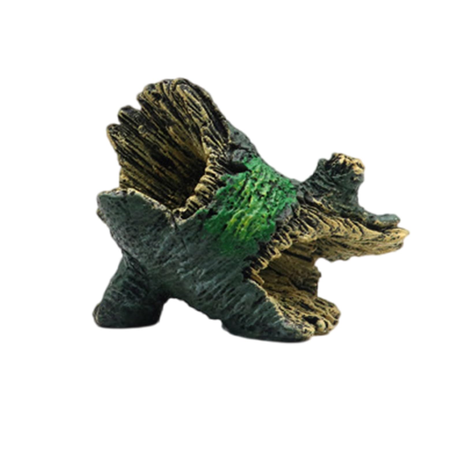 Elnwnnkc Aquariums Resin Trunk Fish Shelter Cave Decorative Deadwood Figurine Home Use Fishtanks Landscaping Accessories Resin Trunk