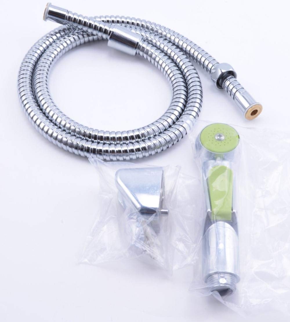 Juego de bidé de Mano para higiene Personal - Pistola rociadora de Inodoro rociador de Lavadora de baño de Cobre Completo Verde electrochapado