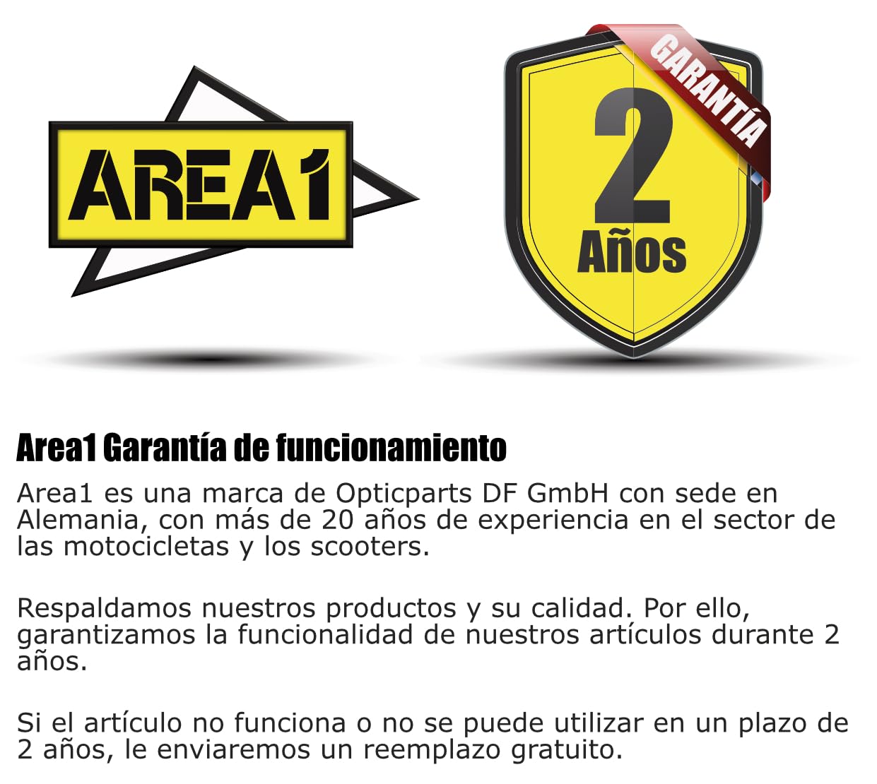 Area1 Espejos Retrovisores Moto para Manillar Universal Homologado, Negro, Par de Espejo Moto Manillar 7/8" 22mm compatible con Aprila