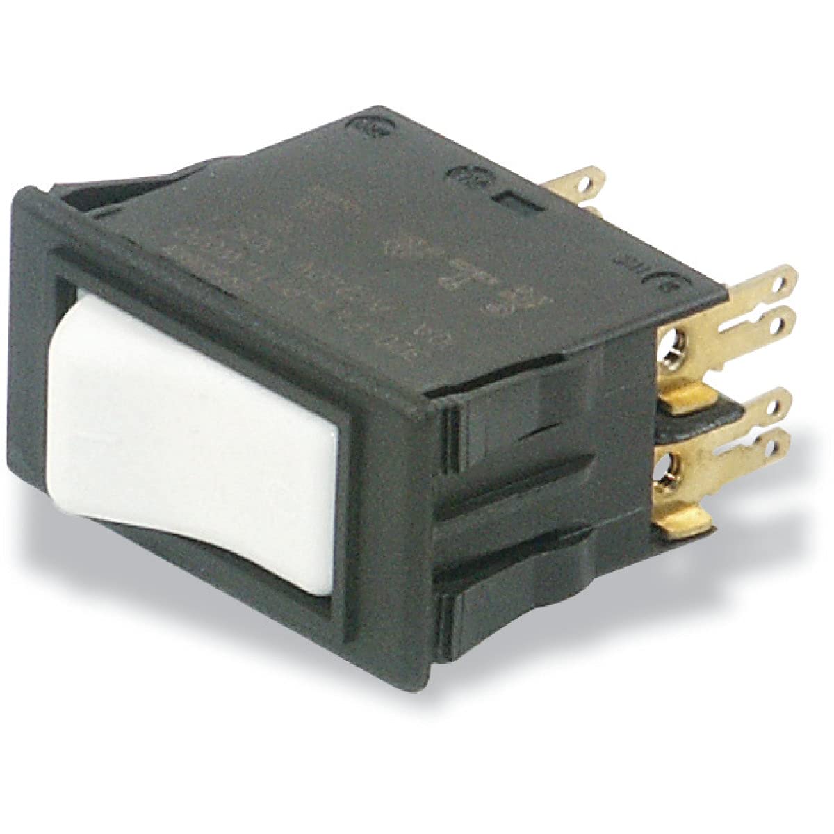 Interrupteur Aircraft 7A biphasé pour circuit électrique de cabine