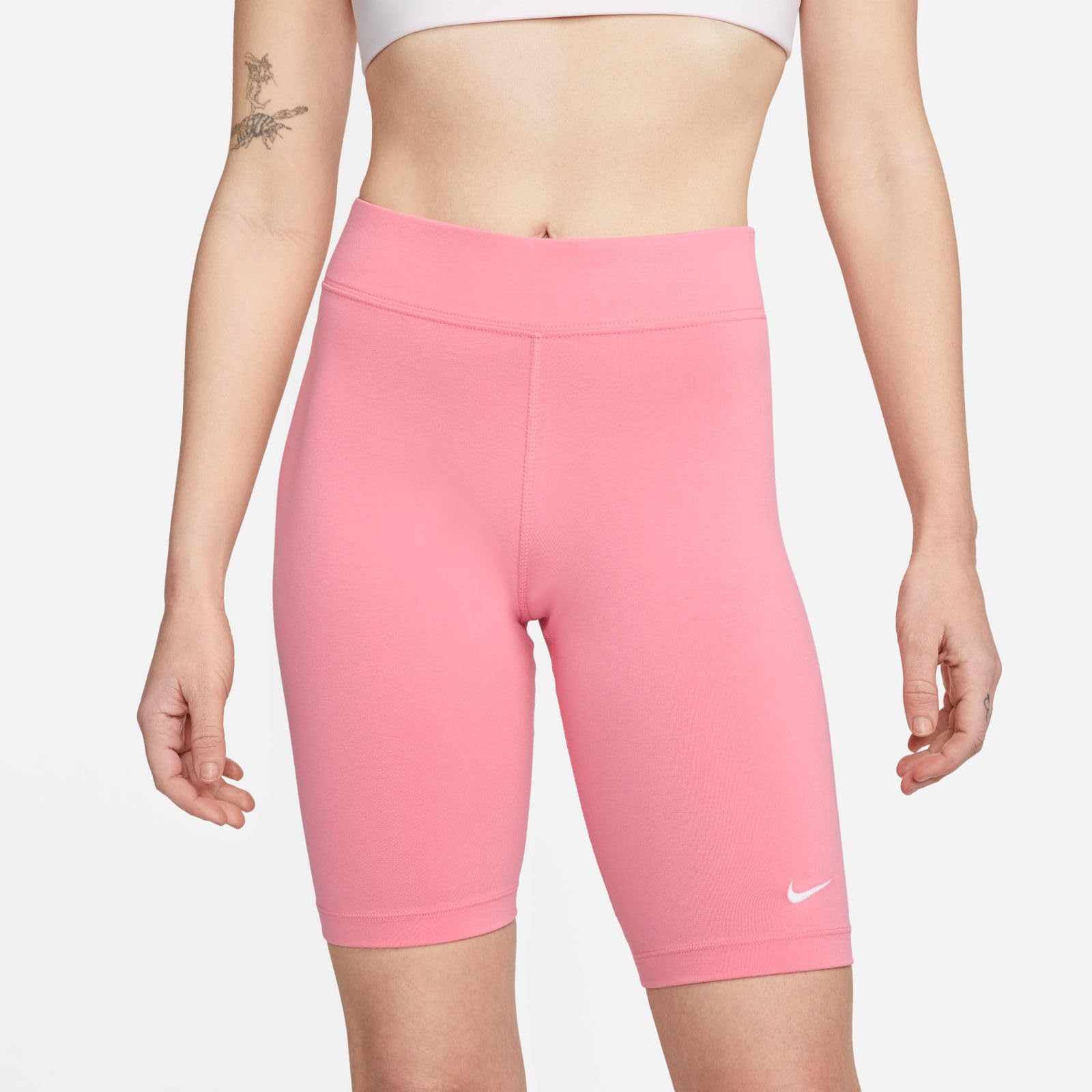 Nike Damen Shorts W NSW Essntl Mr Biker Short, Rosa, CZ8526-611, S – Ansicht 3