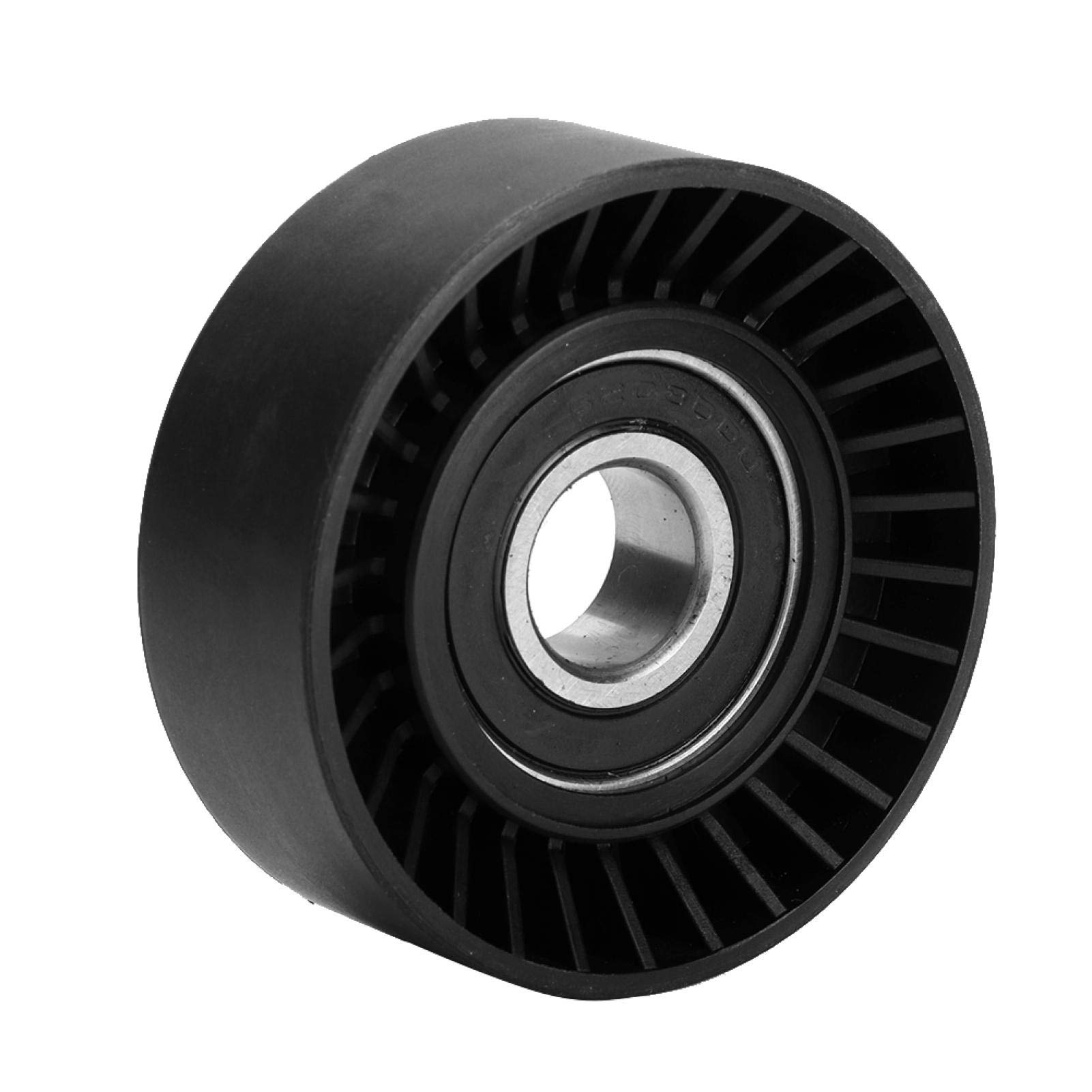 Poulie de tendeur de courroie, poulie de tendeur de courroie de voiture en plastique d'ingénierie 11281433571 adaptée pour E36 E46 E34 E39 E60 E61 E38 E65 E66 E83