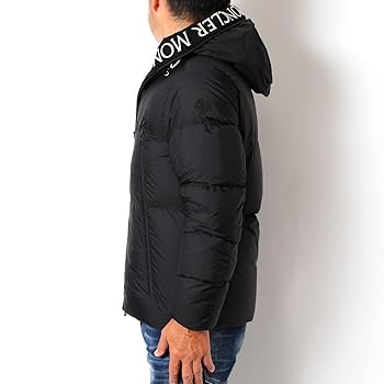 【美品】モンクレール JERSEY ダウンジャケット ロゴ金具 　ブラック Amazon | [モンクレール] 25AWモデル メンズ MONTCLA ロゴ