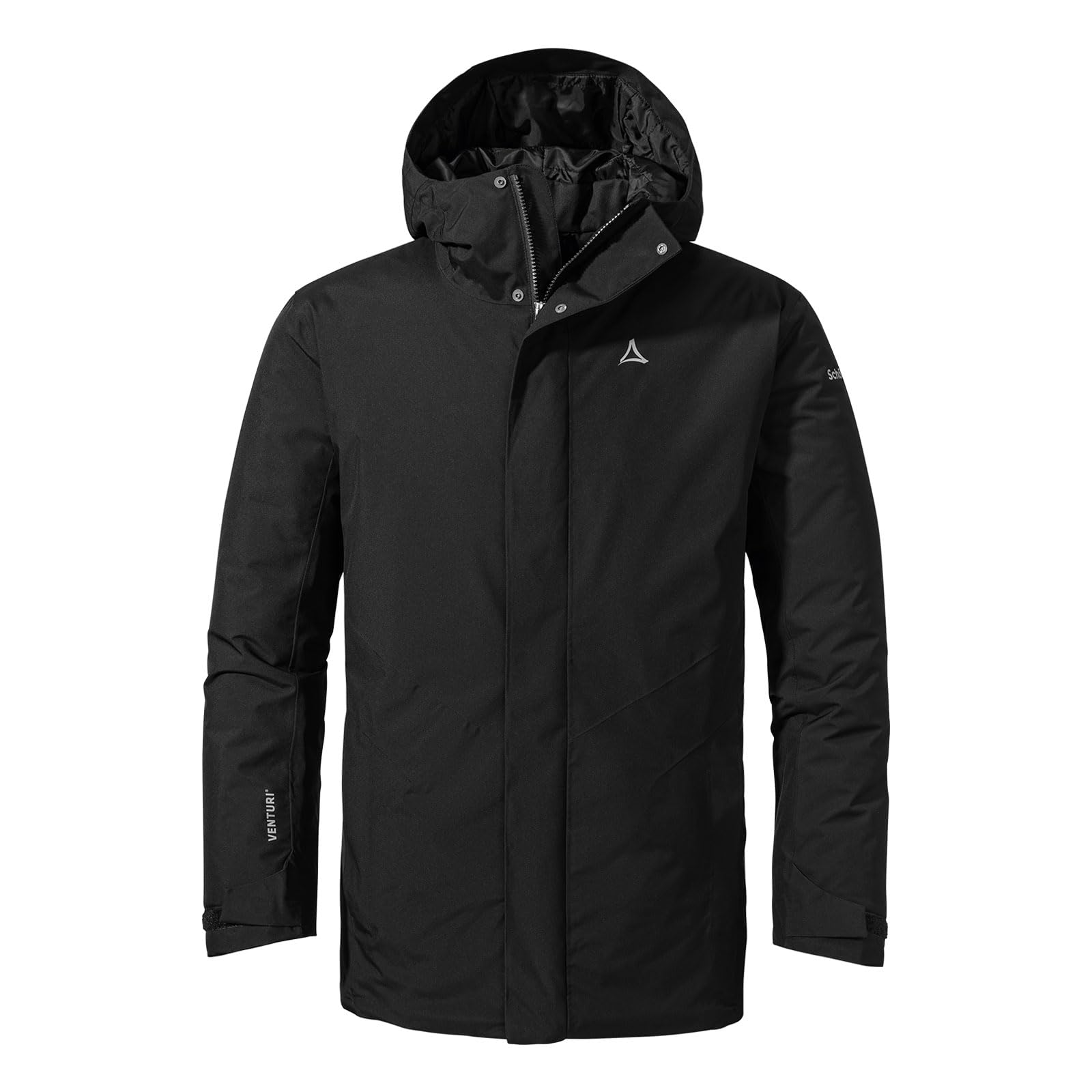 Schöffel Men's Style Froda MNS Winter Parka, black, 48 cm