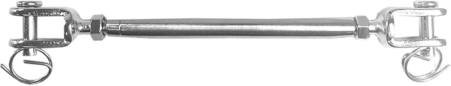 T316 Stainless Steel Jaw/Jaw Closed Body Turnbuckle 1/4 (50 PCS)