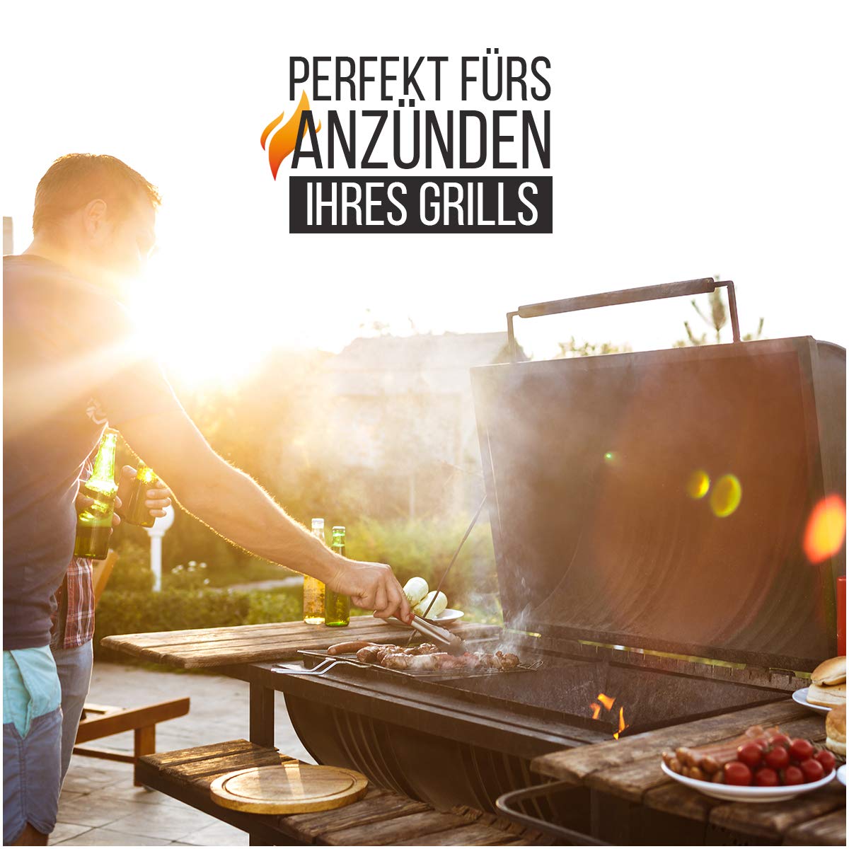 Aleko 3,7 kg de leña o carbón vegetal, combustible a base de madera de roble, orgánico, para barbacoa, chimenea, estufa, encendedor perfecto para barbacoa, madera seca y sin tratar