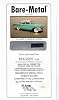 Chrome Bare-Metal Foil Model Car Truck Kit Adhesive by Bare Metal Foil