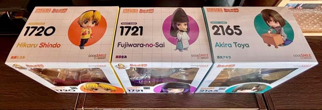 ヒカルの碁 ヒカ碁 ねんどろいど 3体セット ヒカルの碁 ヒカ碁 ねんどろいど 3体セット - メルカリ