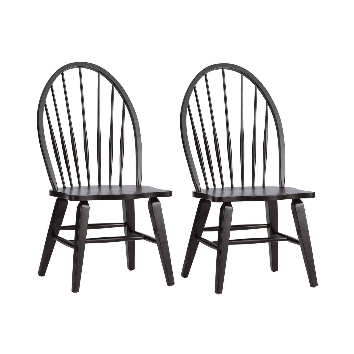 Liberty Furniture INDUSTRIES Hearthstone (Set of 2) Dining Chairs, Black