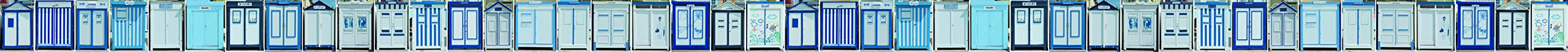 Plage 195004 Foto Bordure Casette da Spiaggia, Acrilico, Multicolore, 300 x 0,2 x 10 cm