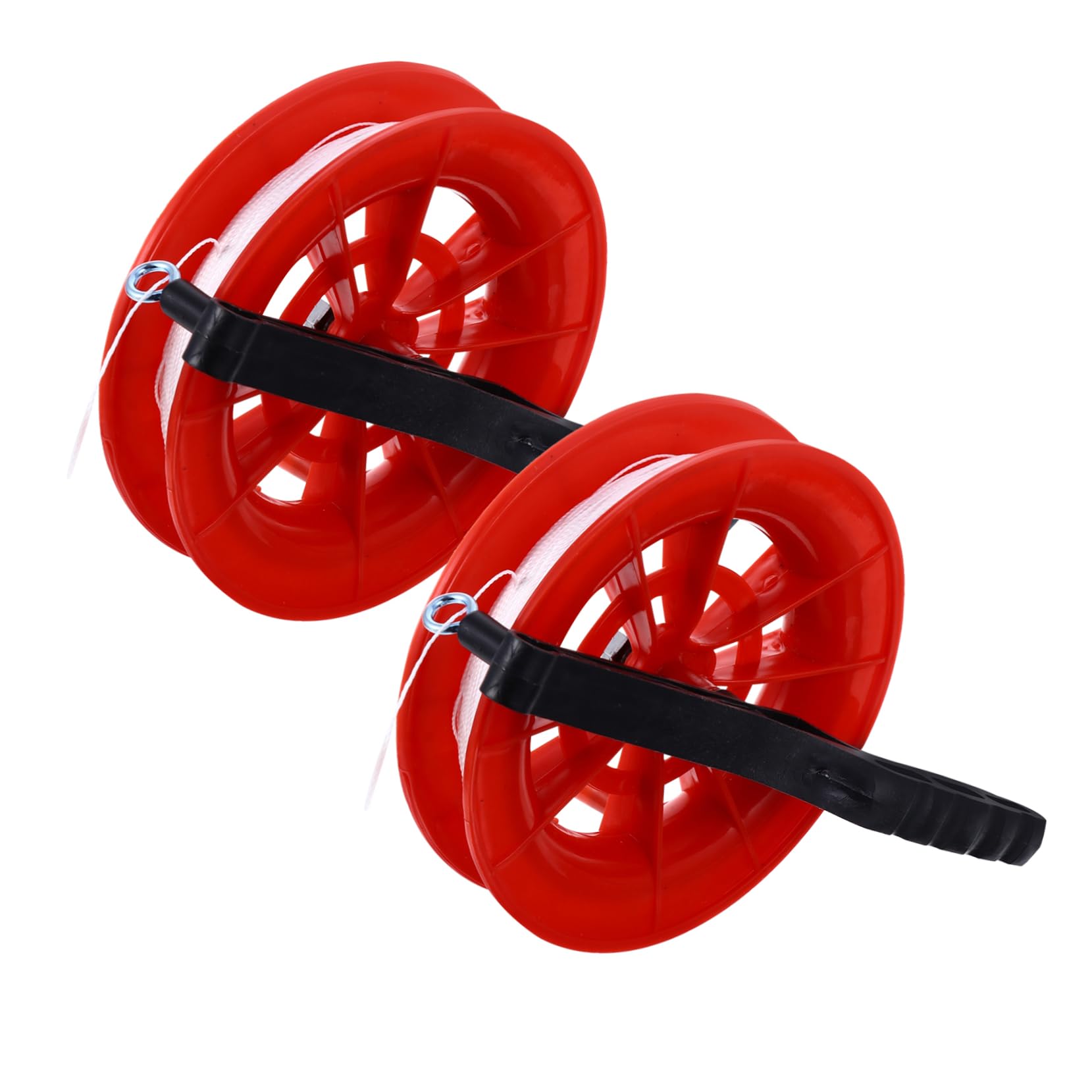 BCOATH 2Pcs Winder Kit with String Handle Reel for Adults Easy Control Kite Accessories for Outdoor Flying Activities