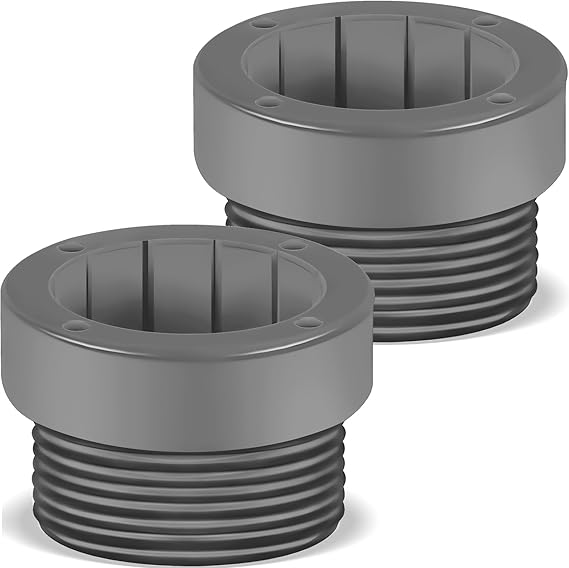 Thyle 2 Pcs Pool Umbrella Stabilizer Adapter Threaded