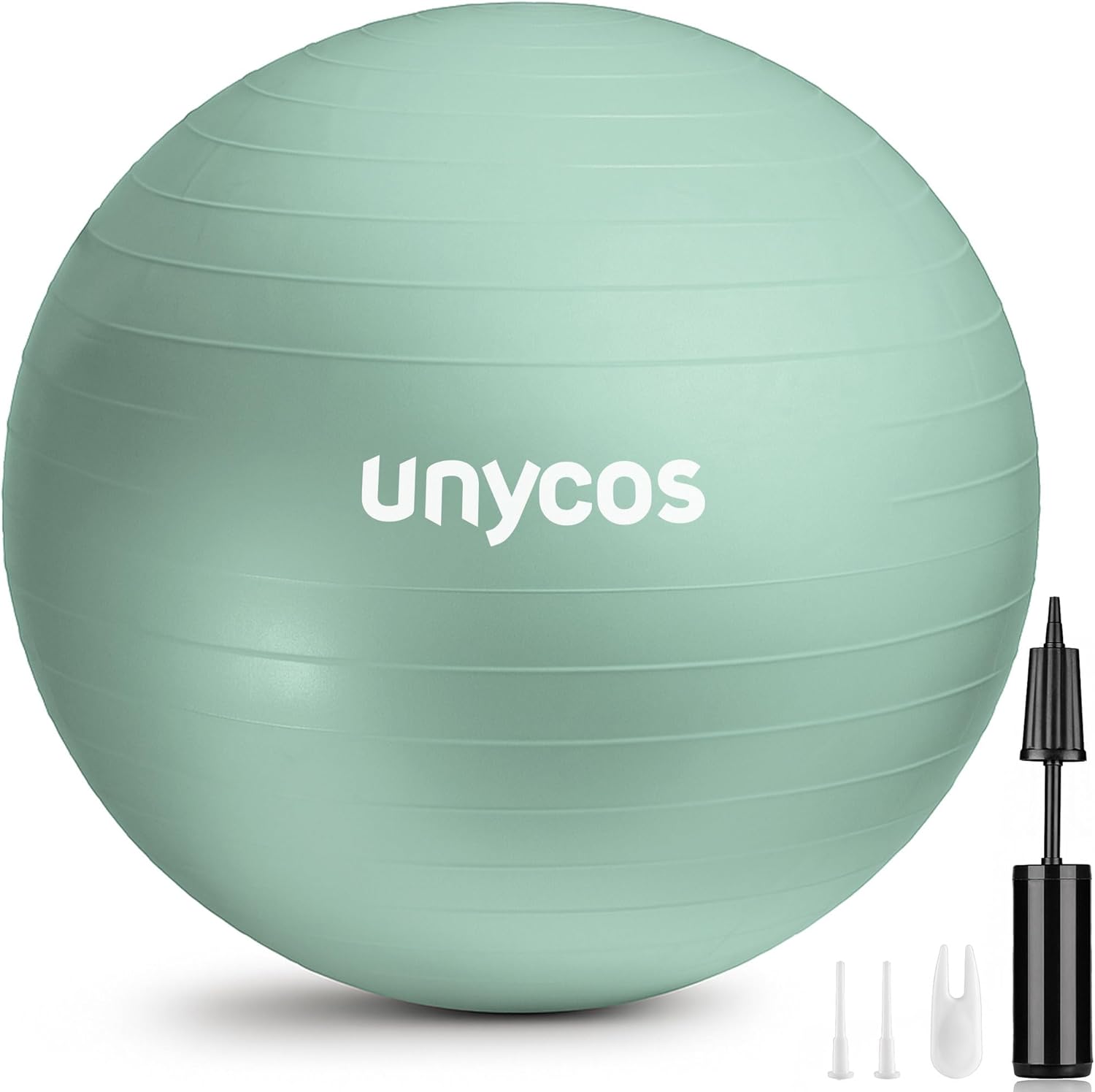 Pelota Pilates unycos para ejercicio, modelo color verde