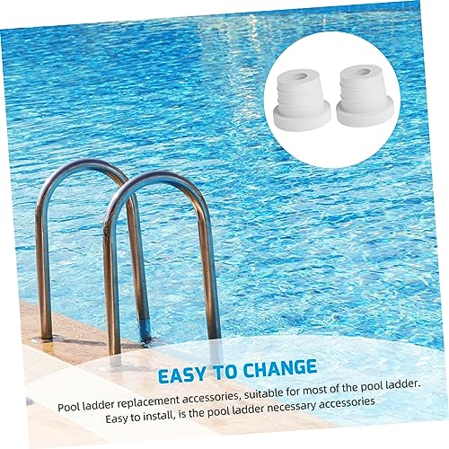 Repuesto para escalera de piscina con accesorios de goma miniatura 6