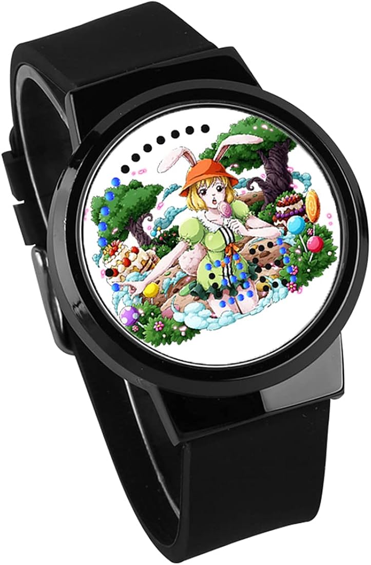 Amazon Com Touch Screen Waterproof Led Watch One Piece Dial Fashion Anime Watch Black Clothing Shoes Jewelry Amazon Com Touch Screen Waterproof Led Watch One Piece Dial Fashion Anime Watch Black Clothing Shoes Jewelry