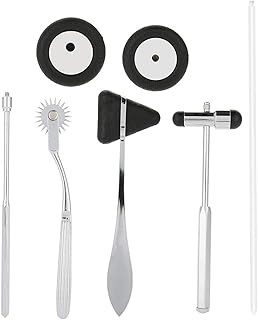 5pcs/Set Neurological Percussion Set, Medical Reflex Diagnostic Hammer Nurse Kit Neuro Exam Kit for Nurses, Medical Students, Clinical