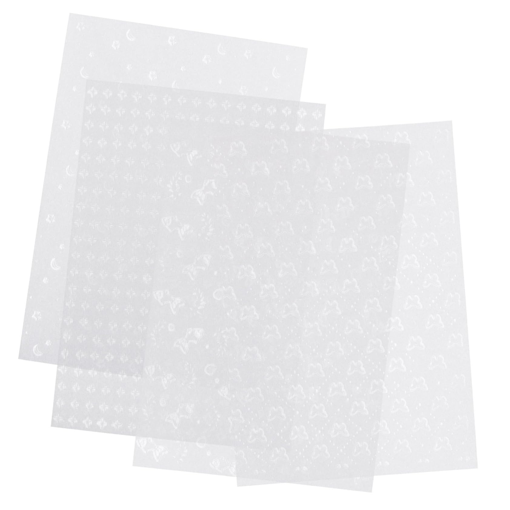 SHINEOFI 4 Sätze Scrapbook-papier Foto-sammelalbum Pastell Gaffers Tape Geschenkpapier Scrapbooking Tagebuchband Sammelalbumpapier Zeitschrift Klebstoff Zeitungspapier Weiß 40 Blätter * 4