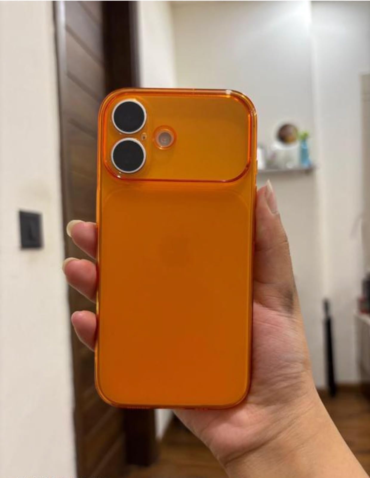 Dezet Compatible Clear Case for iPhone 17 Transparent Matte Soft Slim Shockproof TPU Bumper, Anti-Yellow Crystal Case with Camera Lens Protection Back Cover for (Purple) — Amazon image 22
