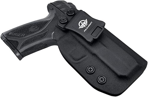 Miniatura 3 de Funda Ruger Security 9 IWB Kydex personalizada estuche para pistola Ruger Security 9 - Portador de cintura interior