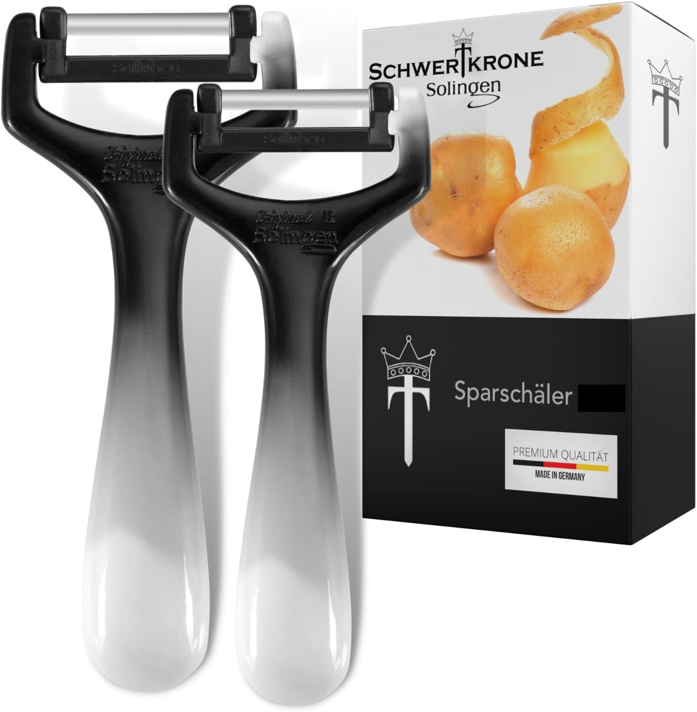 Pelapatate Multifunzione 6 In 1 - Grattugia E Tagliaverdure Con Lame Acciaio Inox
