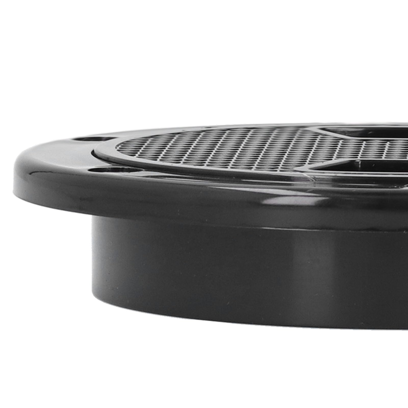 Plaque De Pont Bateau ABS 4″ – Couvercle De Trappe Rond, Anti-UV Et Antidérapant, Accessoire Marin