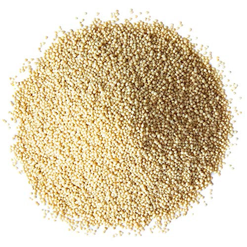Organic Amaranth Grain, 20 Pounds – Non-Gmo, 100% Whole Grain, Kosher, Vegan, Bulk Seeds. Rich In Protein. Great Alternative To Rice. Suited For Grinding. Perfect For Cereal, Salads, Soups, Stews. #TOP2
