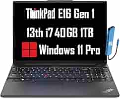 Amazon.com: Lenovo ThinkPad E16 Business Laptop (16